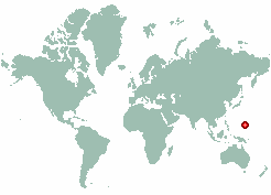 Yigo in world map